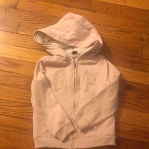 Fur lined Gap hoodie.